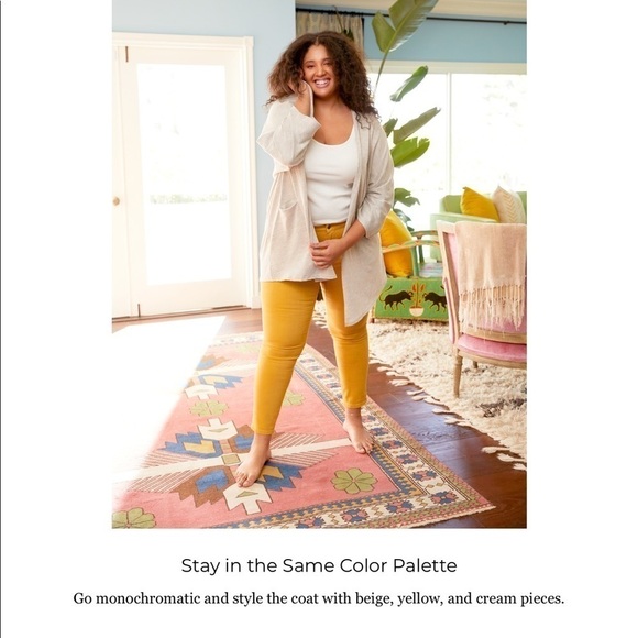 DONNI. Ribbed Sweater Coat Size 0 - 16 - Picture 4 of 8